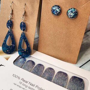 Retired Winter Color Street Press On Nail Designs